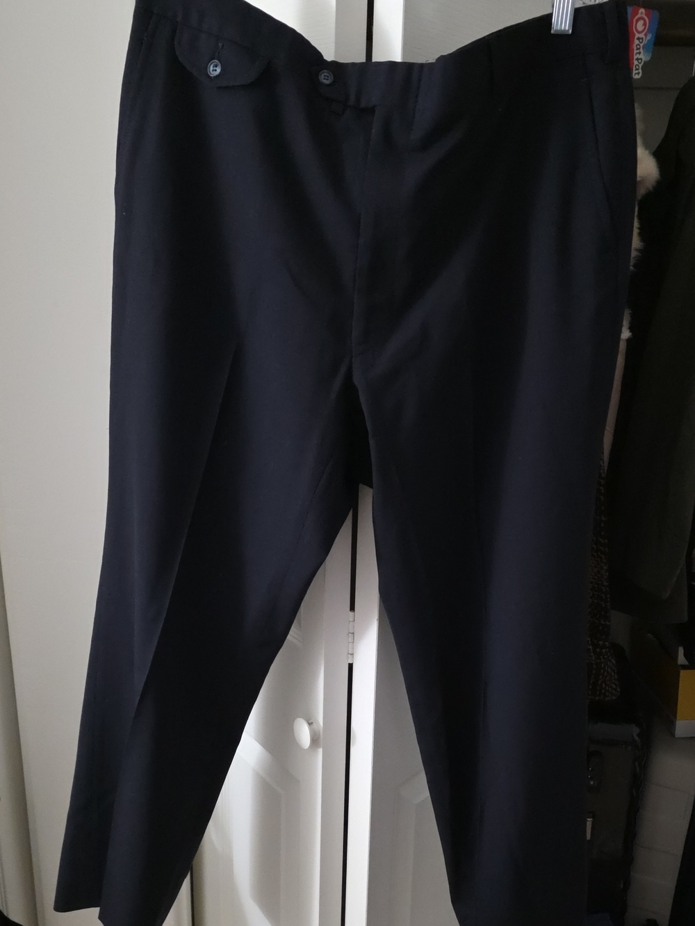 Classic Men's Dress Trousers in Black. 38"